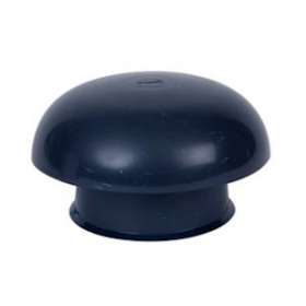 Chapeau ventilation sans moust. d.125 anth|Nicoll-NCLCC12