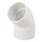 Coude ff 45' d.80 blanc