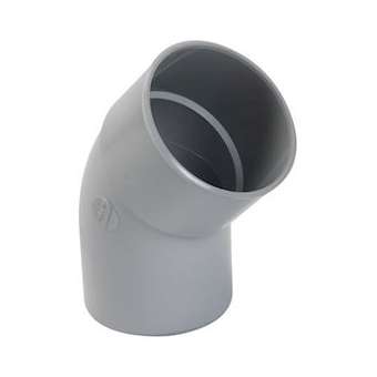 Coude mf 45' d.80 gris|Nicoll-NCLCR4GT