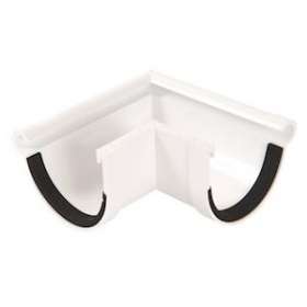 Angle exterieur a joint pour lg16 blanc|Nicoll-NCLAE16B