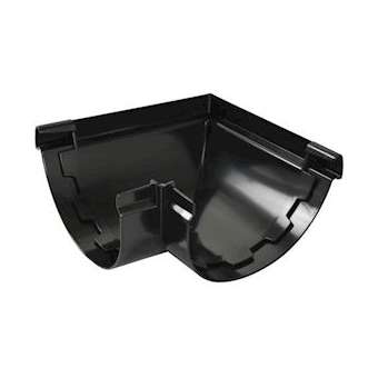 Angle exterieur a 90' gouttiere 29 noir|Nicoll-NCLAEC29N