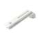 Support de crochet blanc hauteur 134 mm|Nicoll-NCLASCRB