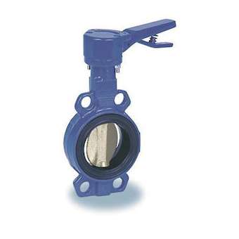 VANNE PAPILLON OREILLE DE CENTRAGE FONTE DUCTILE - PAPILLON INOX 316 DN25|Adg-AF9475-25