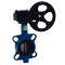 VANNE PAPILLON MANCHETTE EPDM PAPILLON FONTE GENIE CLIMATIQUE DN200 + REDUCTEUR