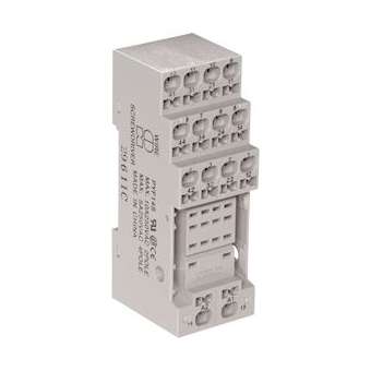 Socle 14 broches, bornes à ressort, 10a250v pour my-4, h3yn-4|Omron electronics-OMRPYF14S