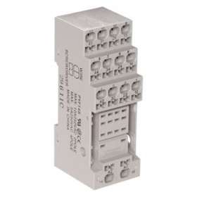 Socle 14 broches, bornes à ressort, 10a250v pour my-4, h3yn-4|Omron electronics-OMRPYF14S