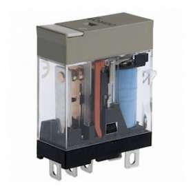 Relais compact, plaque d'identification, del, 24vcc, 1rt 10a|Omron electronics-OMRG2R-1-SN24VDC(S)