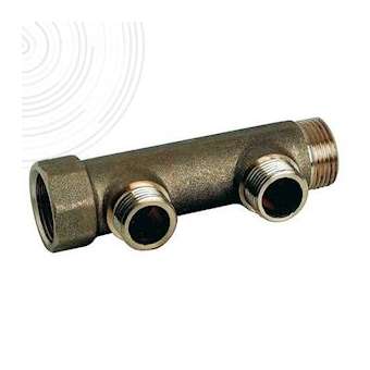 Collecteur portee plate 1' 2 sorties|Ayor Water and Heating Solutions-SHE2745-02-26