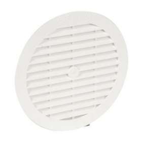 Grille men.ronde tuyau fibre 125|Nicoll-NCLBC125