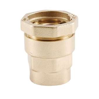 RACCORD LAITON A COMPRESSION FEMELLE 1' PEHD 25|Adg-AF9800F-2526