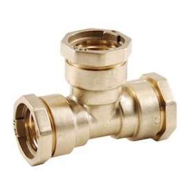 TE LAITON A COMPRESSION PEHD 25X25X25|Adg-AF9800T-25