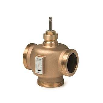 Vanne siège 20mm PN16 3V DN50 kvs 40|Siemens HVAC-SBAVXG41.5001