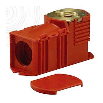 Boite d'encastrement rouge|Ayor Water and Heating Solutions-SHE3725-20RS