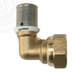 Coude a sertir f ecrou tournant 12 3/8|Ayor Water and Heating Solutions-SHE3302-12-12