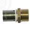 Raccord a sertir male fixe 12 3/8'