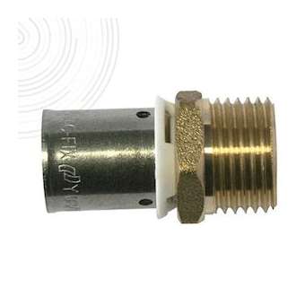 Raccord a sertir male fixe 25 1'|Ayor Water and Heating Solutions-SHE3303-25-26