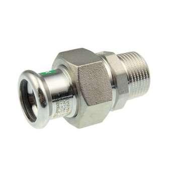 VSH XPress Inox raccord union fileté FM 22xR3/4|Aalberts Integrated Piping Systems BV-IPH6192175