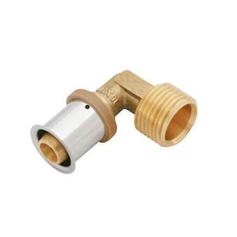 VSH MultiPress laiton équerre transition 90° FM 25xG1|Aalberts Integrated Piping Systems BV-IPH3821290