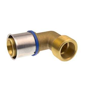 VSH MultiPress laiton équerre transition 90° FM 40xG1 1/4|Aalberts Integrated Piping Systems BV-IPH3821334