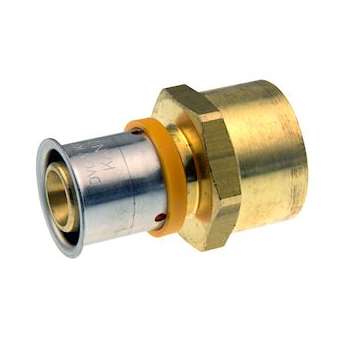 VSH MultiPress laiton raccord de transition FF 20xG3/4|Aalberts Integrated Piping Systems BV-IPH3820960