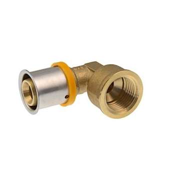 VSH MultiPress laiton équerre transition 90° FF 20xG1/2|Aalberts Integrated Piping Systems BV-IPH3821554