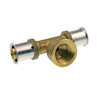 VSH MultiPress laiton té fileté FFF 16xG1/2x16|Aalberts Integrated Piping Systems BV-IPH3821807