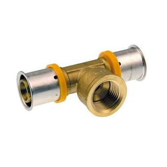 VSH MultiPress laiton té fileté FFF 20xG3/4x20|Aalberts Integrated Piping Systems BV-IPH3821840