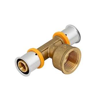 VSH MultiPress laiton té fileté FFF 32xG3/4x32|Aalberts Integrated Piping Systems BV-IPH3821895