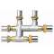 VSH MultiPress laiton raccord en croix FFF 20 Ni