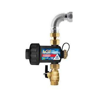 Filtre magnetique ultra-compact MG1F 3/4' noir pour chaudiere murale|RBM-RBM37010550