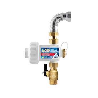 Filtre magnetique ultra-compact MG1F 3/4' blanc pour chaudiere murale|RBM-RBM37010560