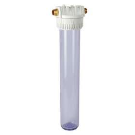 Corps de filtre transparent 3/4' tête PP pour cartouche 20'|Comap-CMP527170