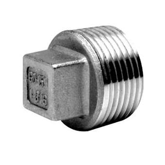 Bouchon Mâle Tête CARREE Inox 1' 1/2 Pour Ballon Inox|Thermador-TMR290I40