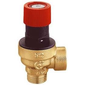 Soupape de Sureté 1/2' M 3 bar Code Usine: 512131 CST|Thermador-TMRS15DE