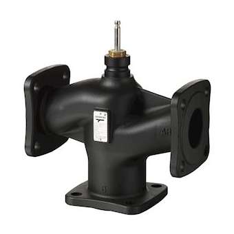 Vanne siège brides PN16 3V DN25 kvs 10|Siemens HVAC-SBAVXF42.25-10