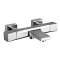Mitigeur thermostatique square bain/douche nu f2