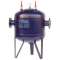 POT DE DECANTATION DN 80 A BRIDE ACIER - NOIR - SUR PIEDS 3251162245003