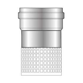 Adaptateur PPS D 150 sur 160 mm|De Dietrich-DDQ100002399