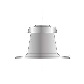 Terminal PPS avec solin D 160 mm|De Dietrich-DDQ100002475