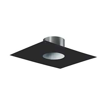 PLAQ.FINIT.TUBAGE30X40 150EM Couleur: NOIR MAT - RAL 9019 PFT30X40 150EM|Poujoulat-PJT561505569019