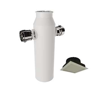 Pack échangeur Poêle à bois pour conduit Inox-Galva|Poujoulat-PJT080222054