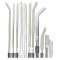 SUCEUR COUDE PLAT INOX D.28 LG 800 MM POUR FLEX D.40|Progalva-PGA1269