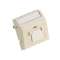 Adapter, 45x45mm, 1 Port Sloped Shuttere