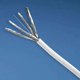 Copper Cable, Cat 6A, 4-pair, 23 AWG, U/|-PUIPUFL6X04WHHED