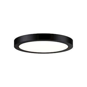 Panneau LED applique Abia 300 mm 22W Noir mat 230V plastique|Paulmann-PUA70984
