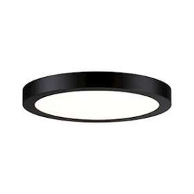 Panneau LED applique Abia 300 mm 22W Noir mat 230V plastique|Paulmann-PUA70984