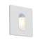 Kit Encastré mur capteur carré 1x2,7W 2700 K 230 V blanc /plastique