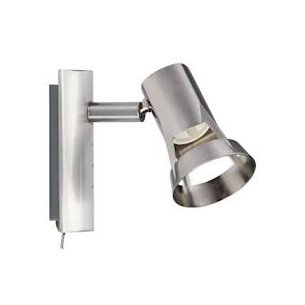 Spots Teja max, 1x10W GU10 Nickel satiné 230V Métal|Paulmann-PUA66698