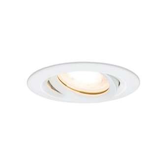 Encastré Premium Nova IP65 orientable max 1x35W GU10/GU5,3 blc/alu|Paulmann-PUA93661