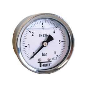 MANOMETRE GLYCERINE 50mm. 0/6 AXIAL|Jetly-JTY413206